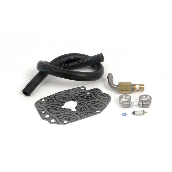 90° fuel line bowl update kit. S&S Super E/G