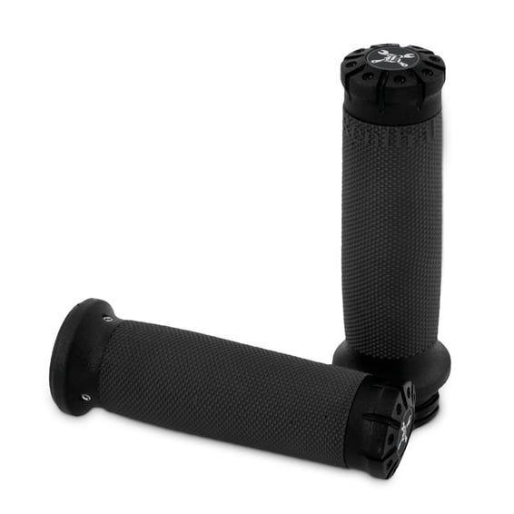 Hawk billet grip set. Black CC
