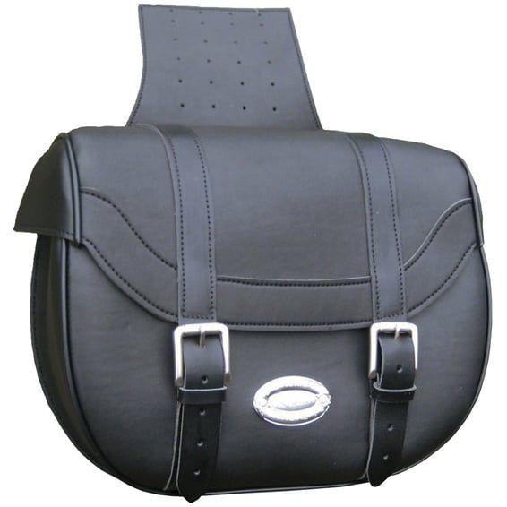 univ. Iparex saddlebags CIL2037. Black smooth