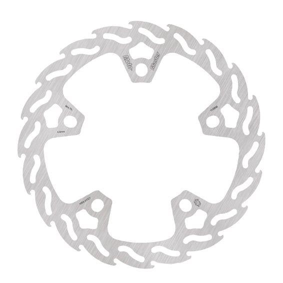 'Flame' rigid brake rotor. Front right
