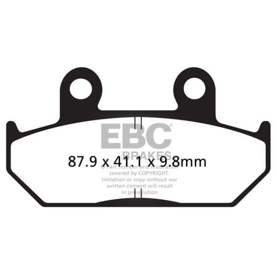 V-pad Semi Sintered brake pads