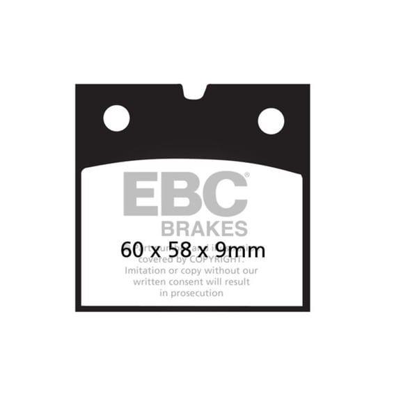 Organic brake pads