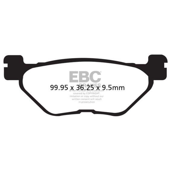 V-pad Semi Sintered brake pads
