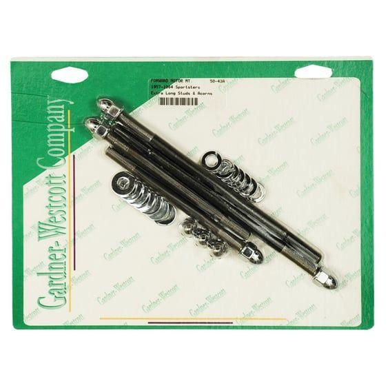 Front engine mount bolt kit, acorn