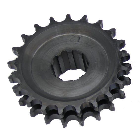 EV Industries, Power Drive solid steel motor sprocket. 21t.
