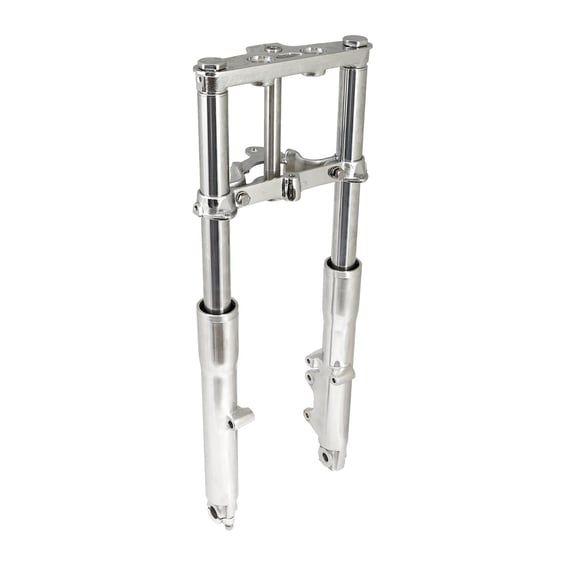 FLST 84-99 OEM style front end assembly. Polished