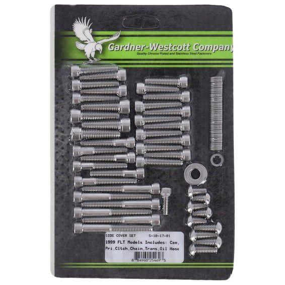 Big Twin side cover mount kit, ss allen