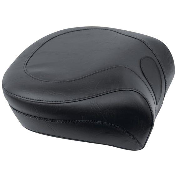 Wide Touring passenger seat. Recessed