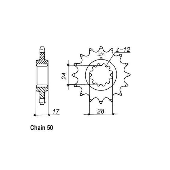 JT Front Sprocket 295.15