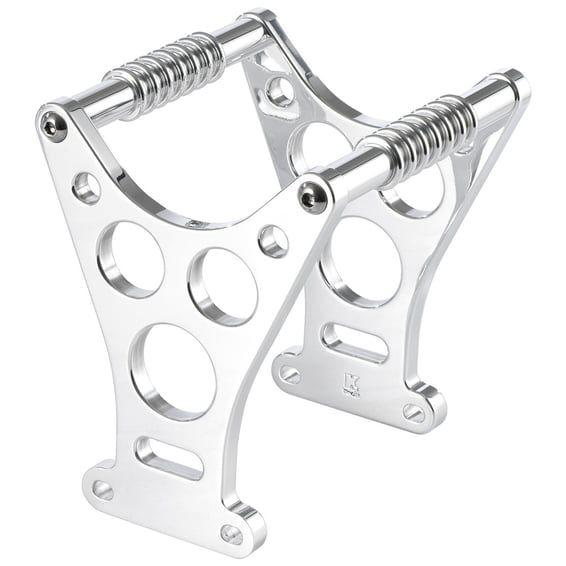 KustomTech, Dragster style fork brace. Polished
