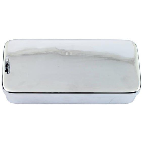 Universal square tool box. Chrome