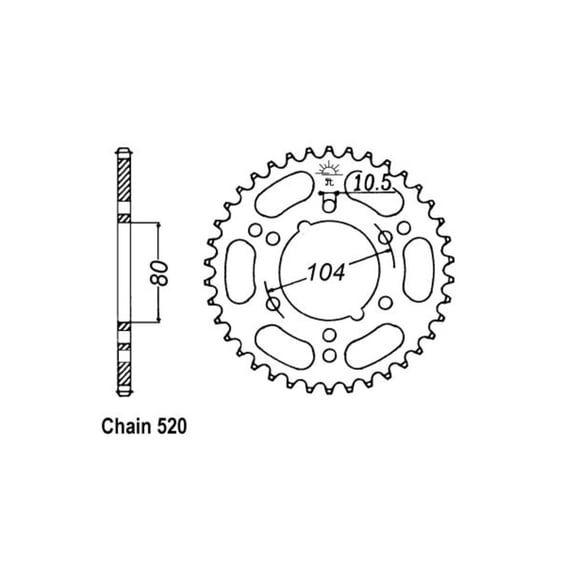 JT Rear Sprocket 1478.40