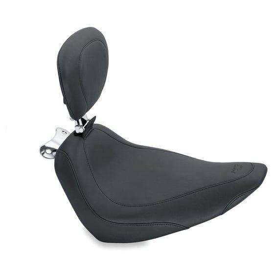Wide Tripper solo seat. With rider backrest