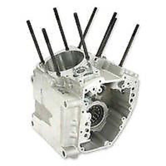 99-06 crankcase assembly, 4-1/8" bore. Polished