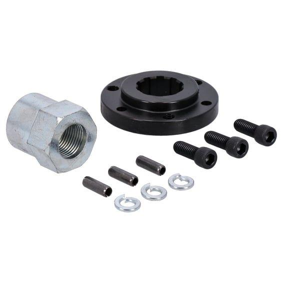 BDL offset pulley insert & nut, 1/4"