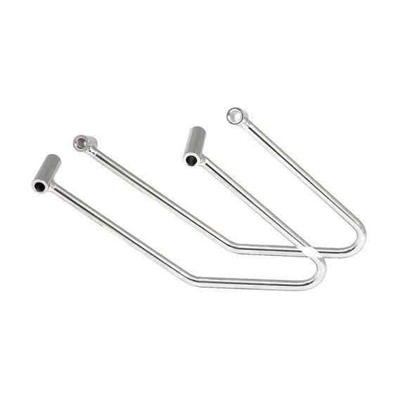 Saddlebag support kit. Chrome