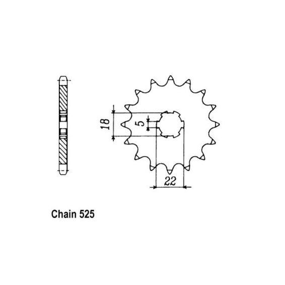 JT Front Sprocket 419.14