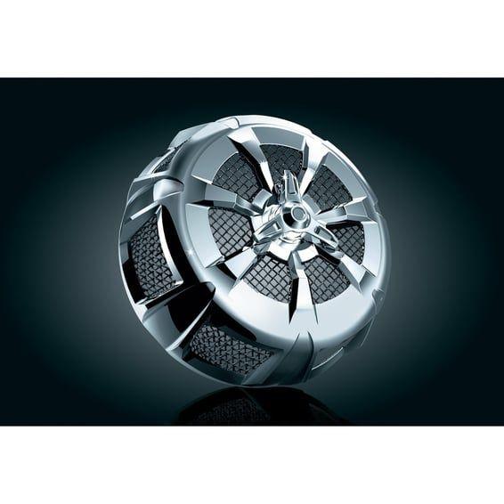 Alley Cat air cleaner cover. Chrome