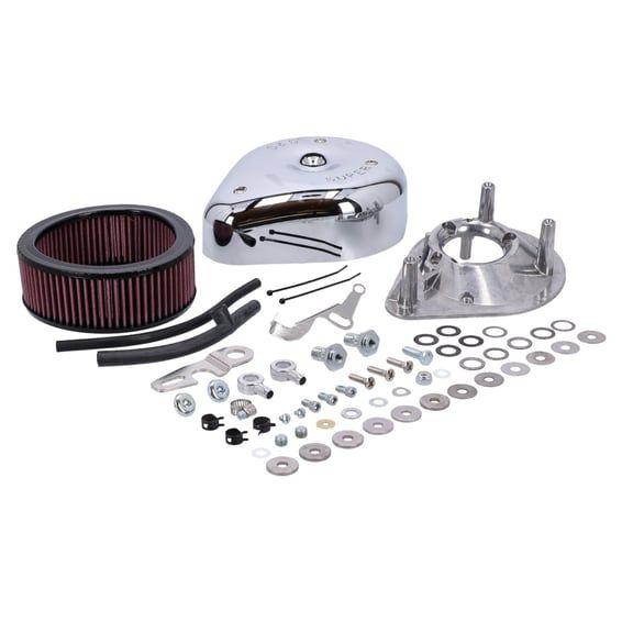 teardrop air cleaner assembly. Chrome
