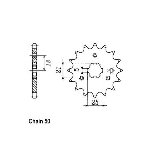 JT Front Sprocket 424/567.15