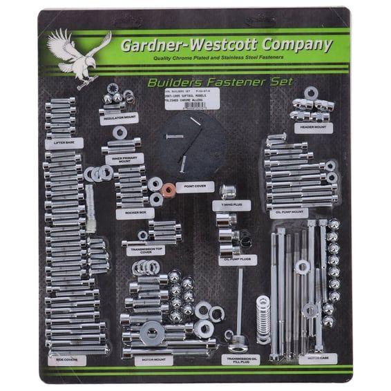 Builders fastener set, polish. allen