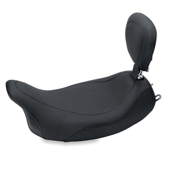 Wide Tripper solo seat. With rider backrest