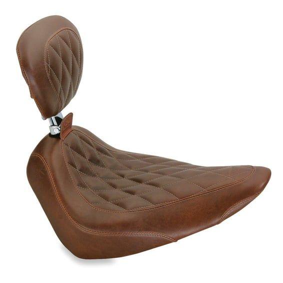 Wide Tripper solo seat wiith rider backrest