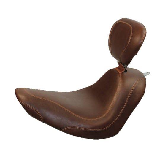 Wide Tripper solo seat. With rider backrest