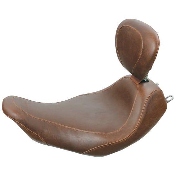 Wide Tripper solo seat. With rider backrest