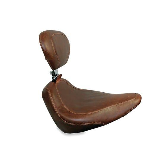 Wide Tripper solo seat. With rider backrest