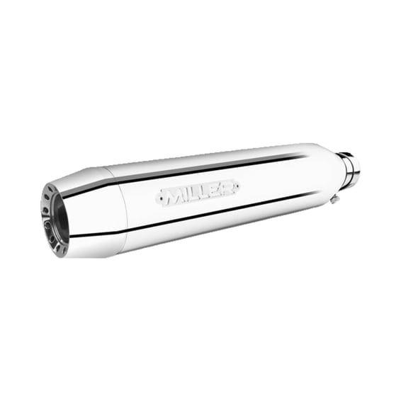 Miller, Yukon Slip-On Muffler. Euro 5+. Polished