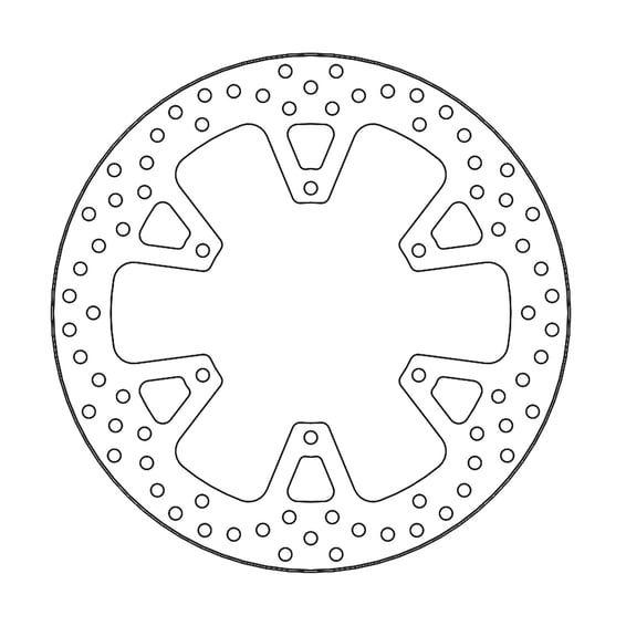 Halo series brake rotor