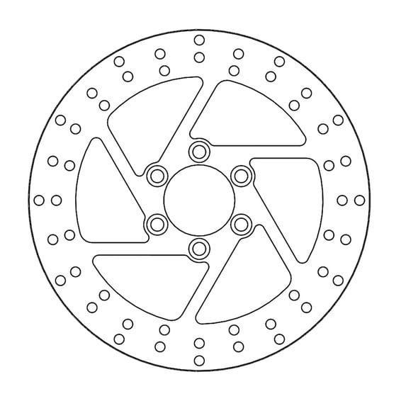 Halo series brake rotor