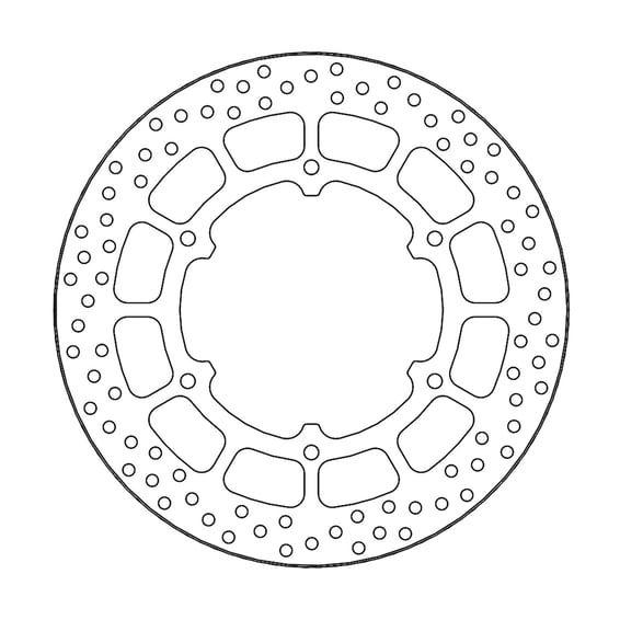 Halo series brake rotor
