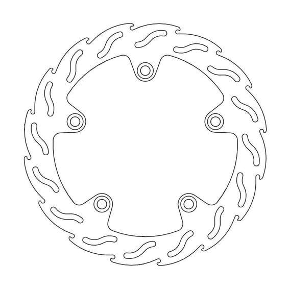 Flame series brake rotor