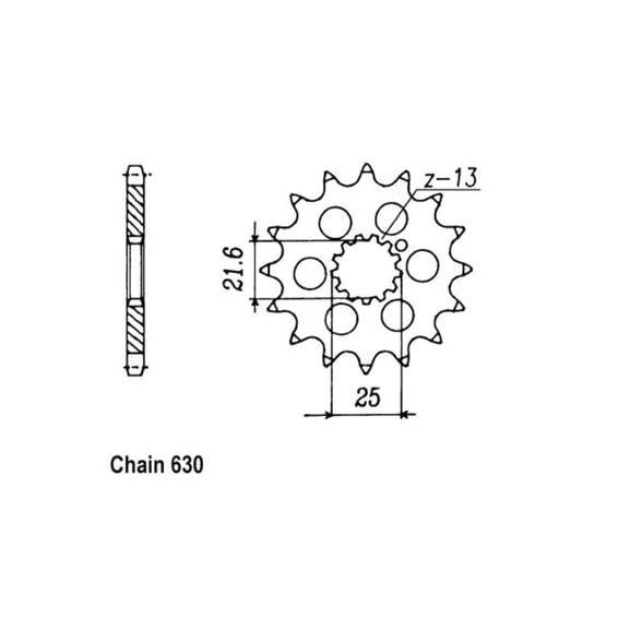 JT Front Sprocket 518.15