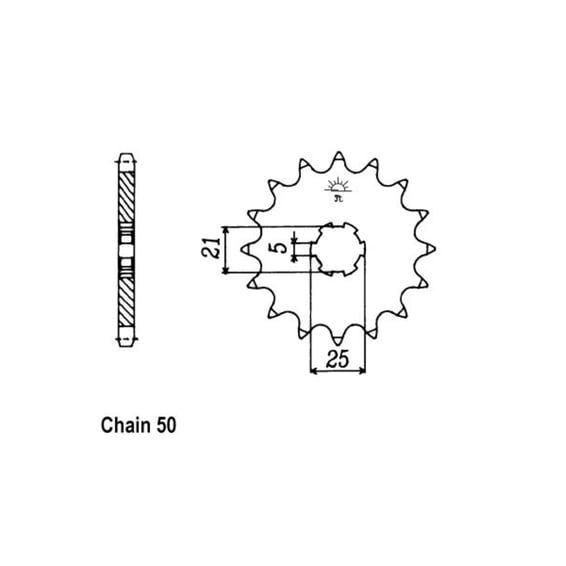 JT Front Sprocket 567.17