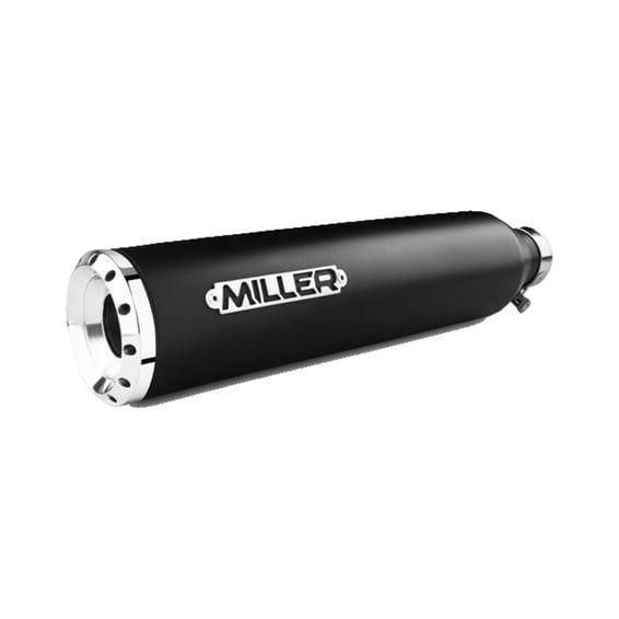 Miller, Yuma 1000ccm  Euro 3 Slip-On mufflers. Matte Black