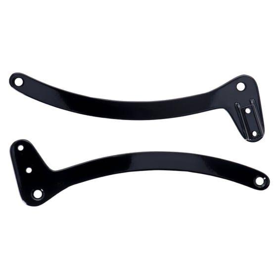 Sissybar side plates rigid mount