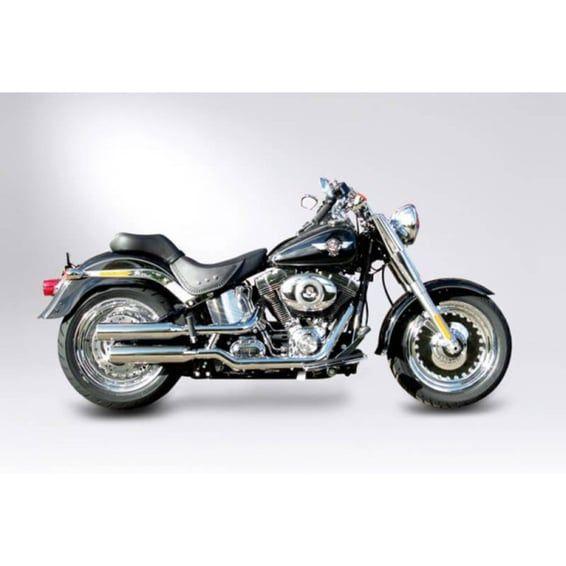 Miller, Montana II slip-on mufflers. Euro 3. Polished