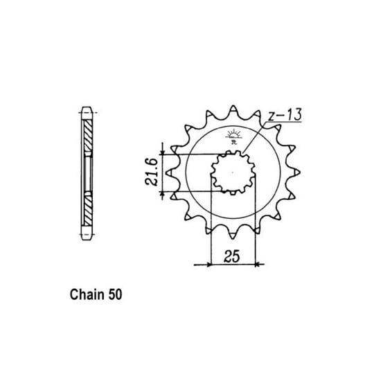 JT Front Sprocket 570.16