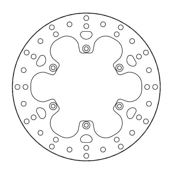 Halo series brake rotor