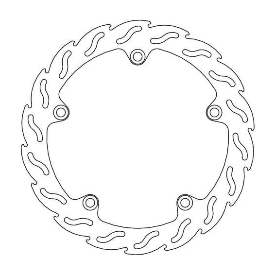 Flame series brake rotor