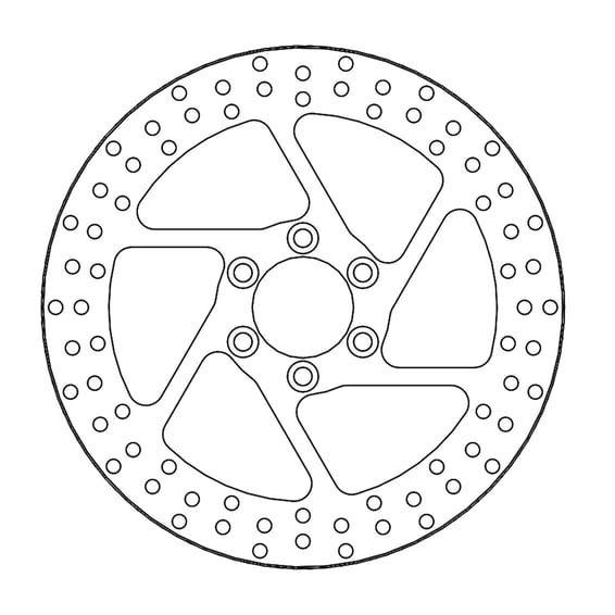 Halo series fixed brake rotor