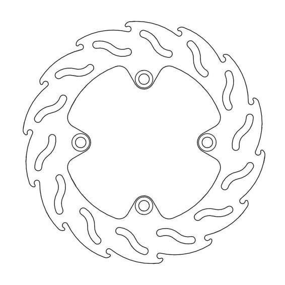 Flame series brake rotor