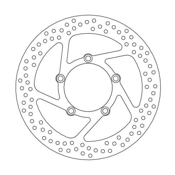 Halo series fixed brake rotor