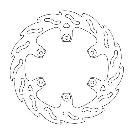 Flame series brake rotor