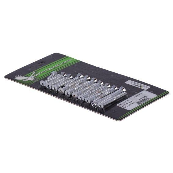 XL side cover mount kit, chrome allen