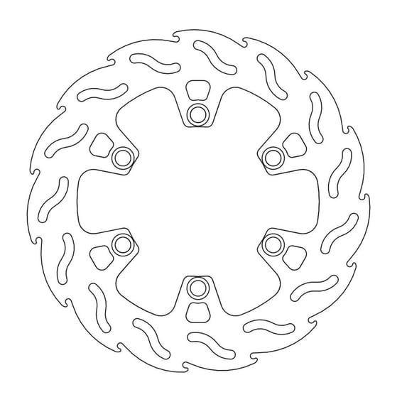 Flame series brake rotor