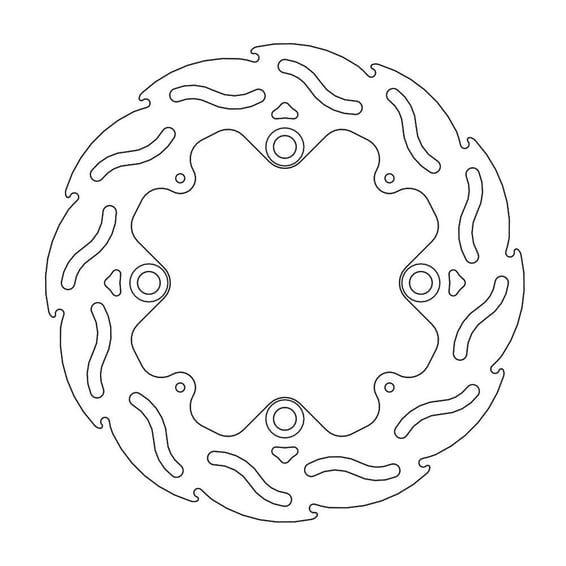 Flame series brake rotor